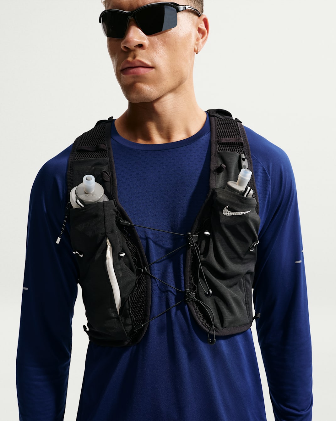 Nike Trail Running Running Vest (5L) - Black/Sail/Sail