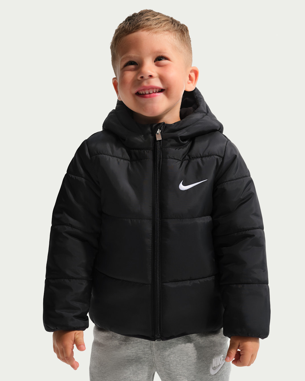 Nike Essentials Toddler Heavyweight Puffer Jacket - Black