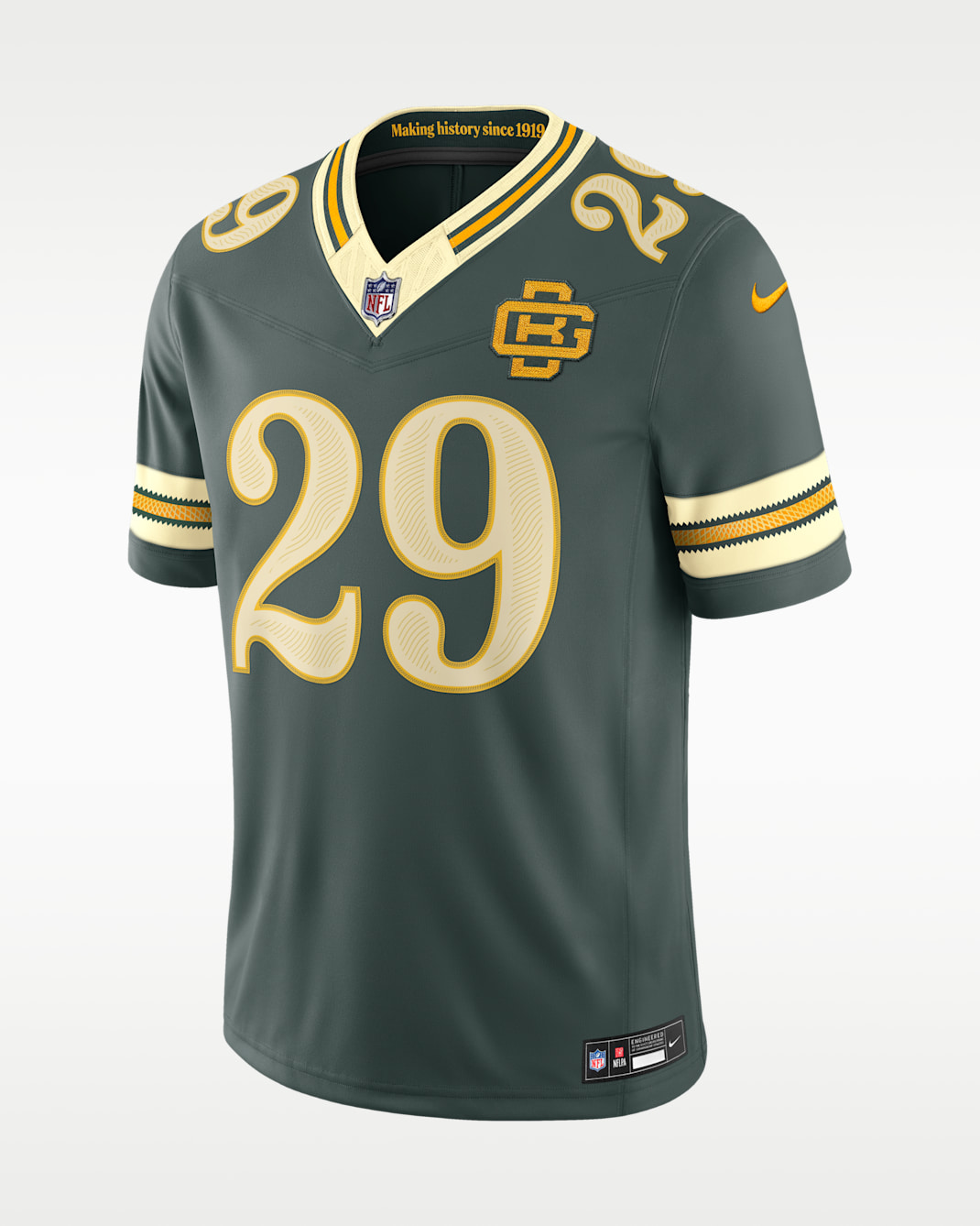 Xavier McKinney Green Bay Packers Rivalries Collection Men's Nike Dri-FIT NFL Limited Jersey - Green