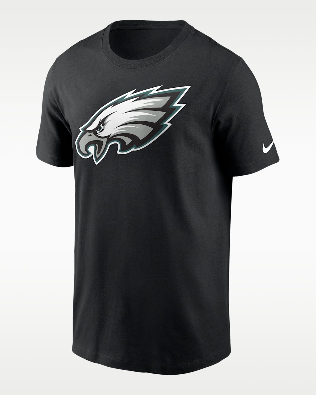 Playera para hombre Nike Logo Essential (NFL Philadelphia Eagles) - Negro