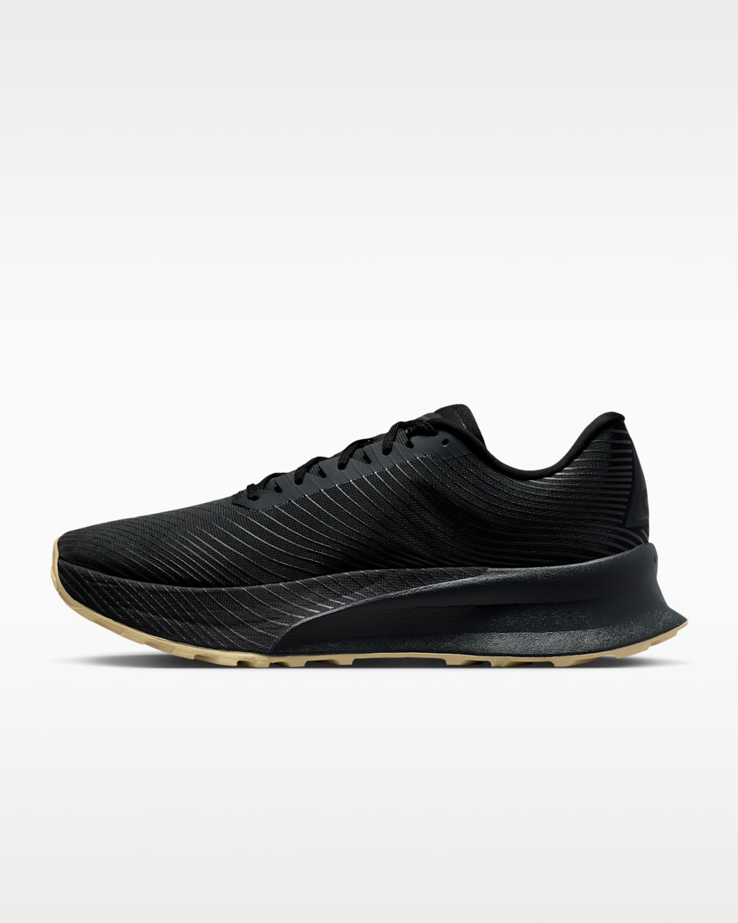 Nike ACG Ultrafly Trail-Racing Shoes - Black/Vegas Gold/Dark Smoke Grey
