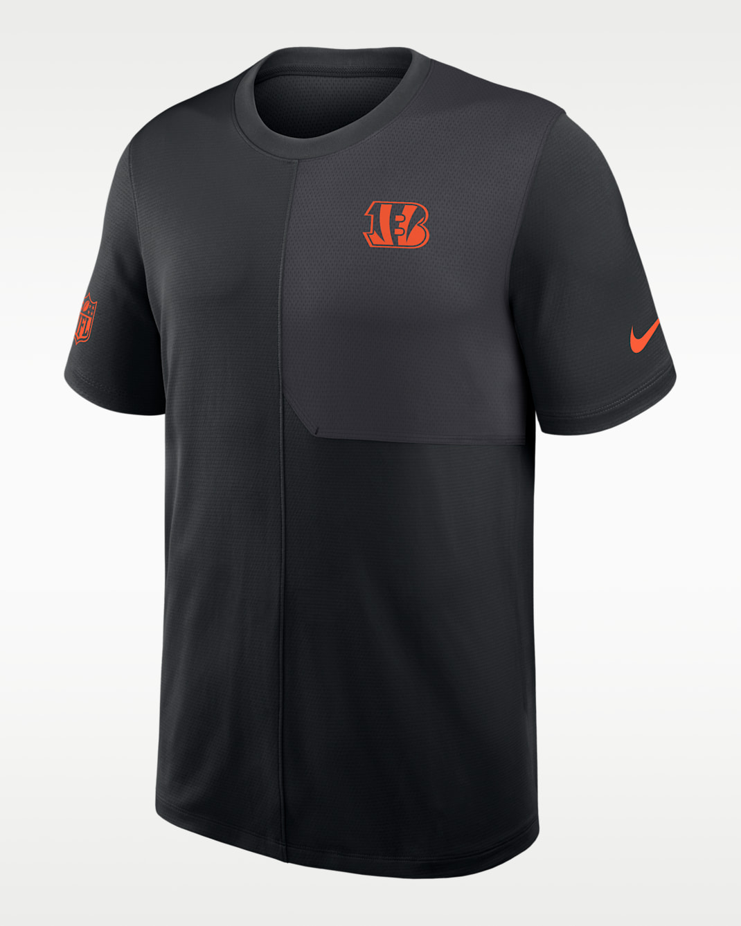 Cincinnati Bengals Sideline Coach Men's Nike Dri-FIT NFL Top - Black
