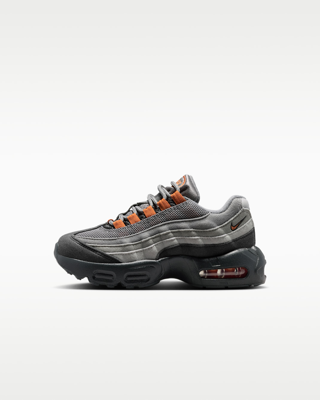 Nike Air Max '95 Younger Kids' Shoes - Pencil Point/Anthracite/Light Charcoal/Hot Curry