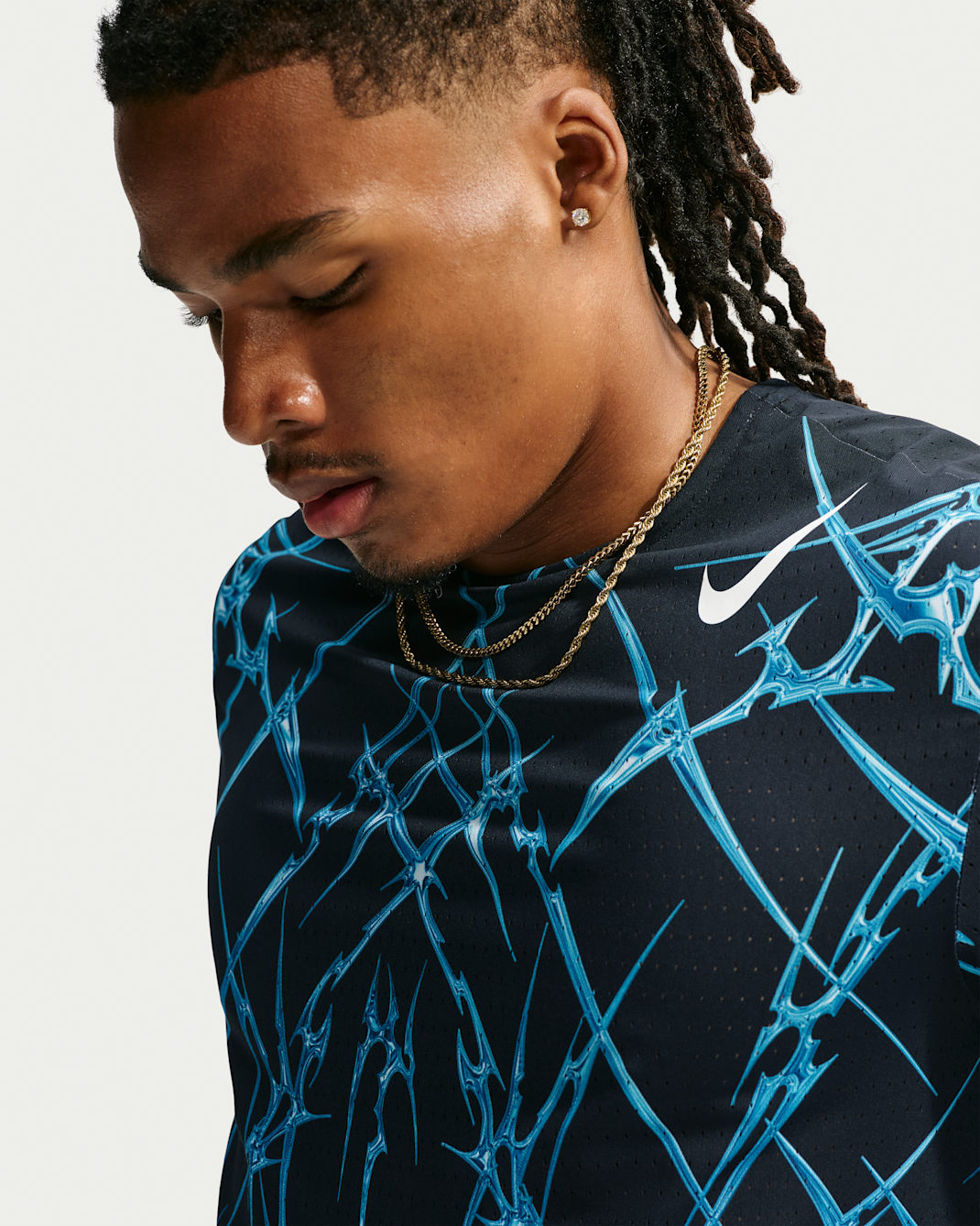 Nike AeroSwift Men's Dri-FIT ADV Printed Short-Sleeve Running Top