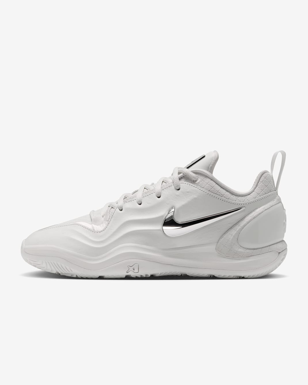 A'Two "White Label LX" A'ja Wilson Basketball Shoes - Sail/Black/Metallic Silver