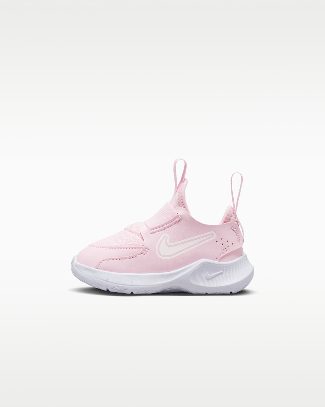 나이키 플렉스 러너 3 베이비 신발 - 핑크 폼/화이트