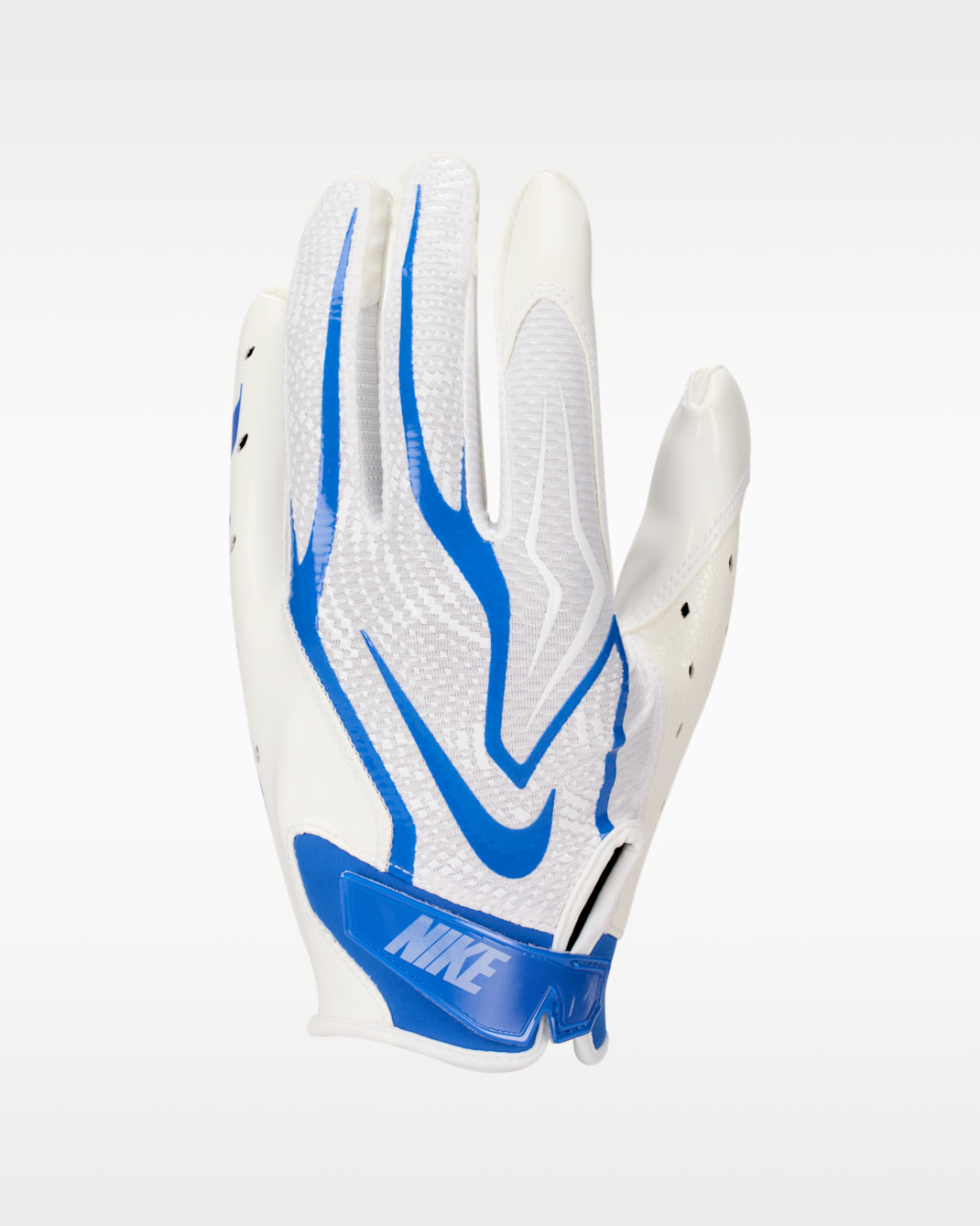 Nike Vapor Jet 9.0 Football Gloves (1 Pair) - White/Game Royal