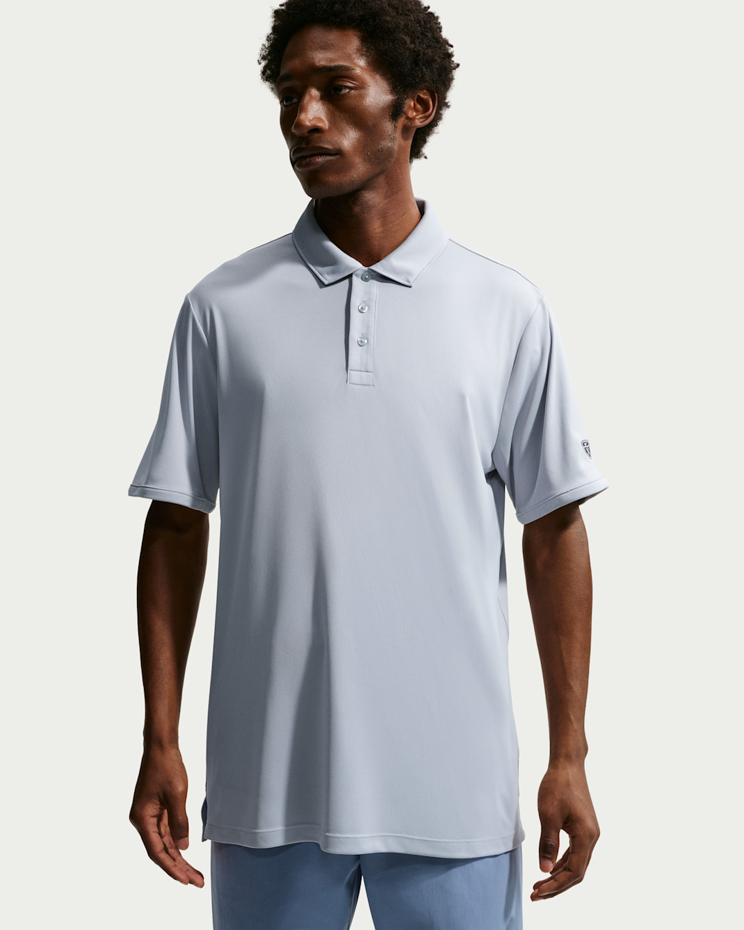 Polo de golf Dri-FIT para hombre Nike Par - Gris lobo/Gris lobo