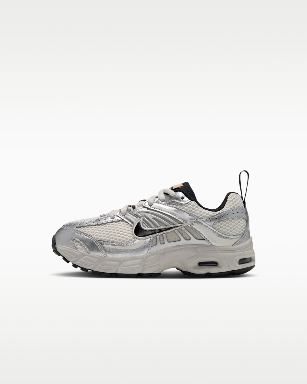 Nike Air Max Moto 2K Little Kids' Shoes - Light Bone/Metallic Silver/Light Orewood Brown/Black