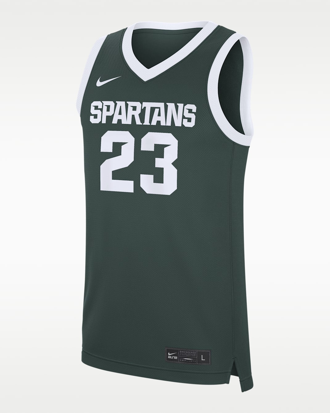 Michigan State Replica Men's Nike College Basketball Jersey - Green