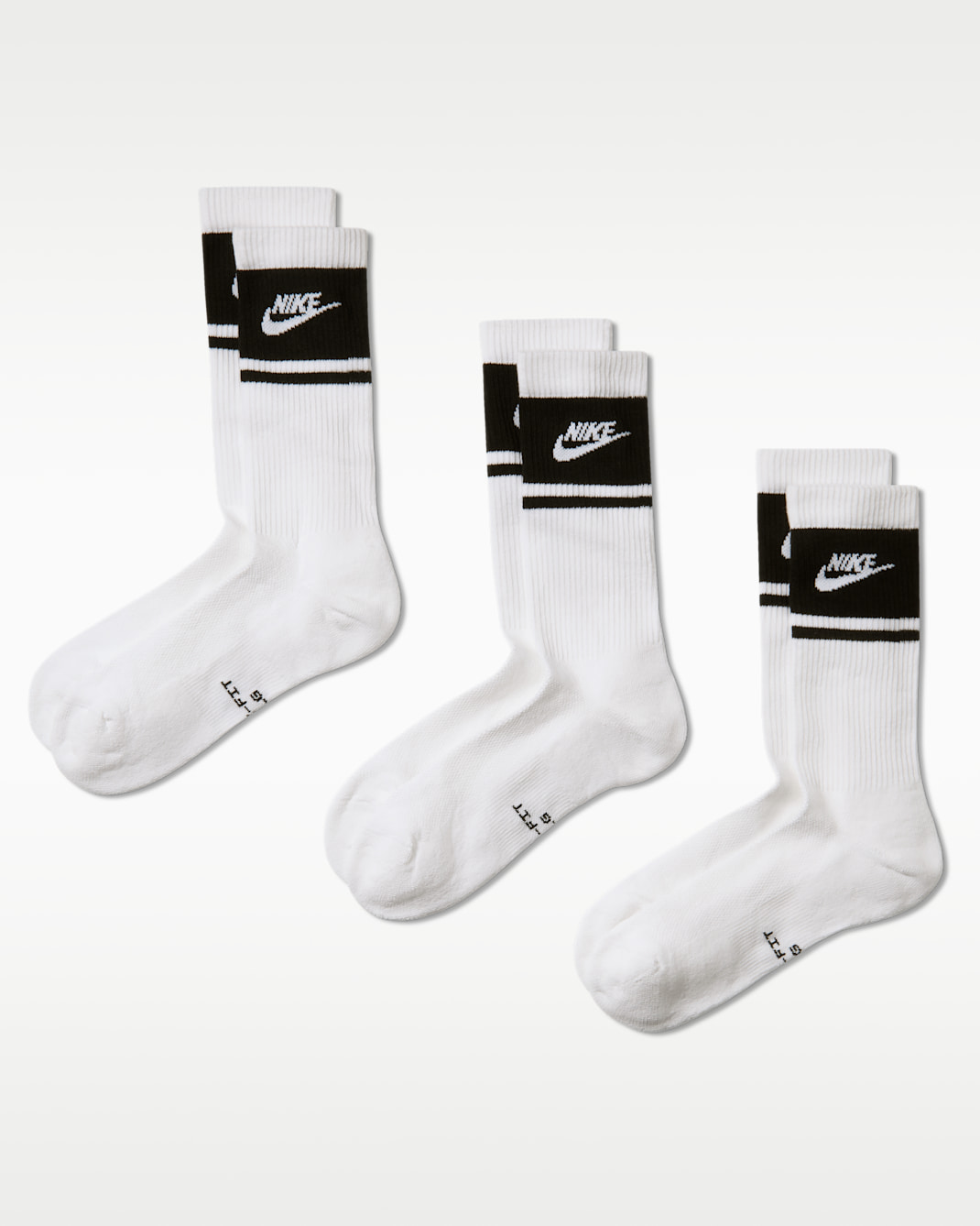 ถุงเท้าข้อยาว Nike Everyday Elevated (3 คู่) - หลายสี