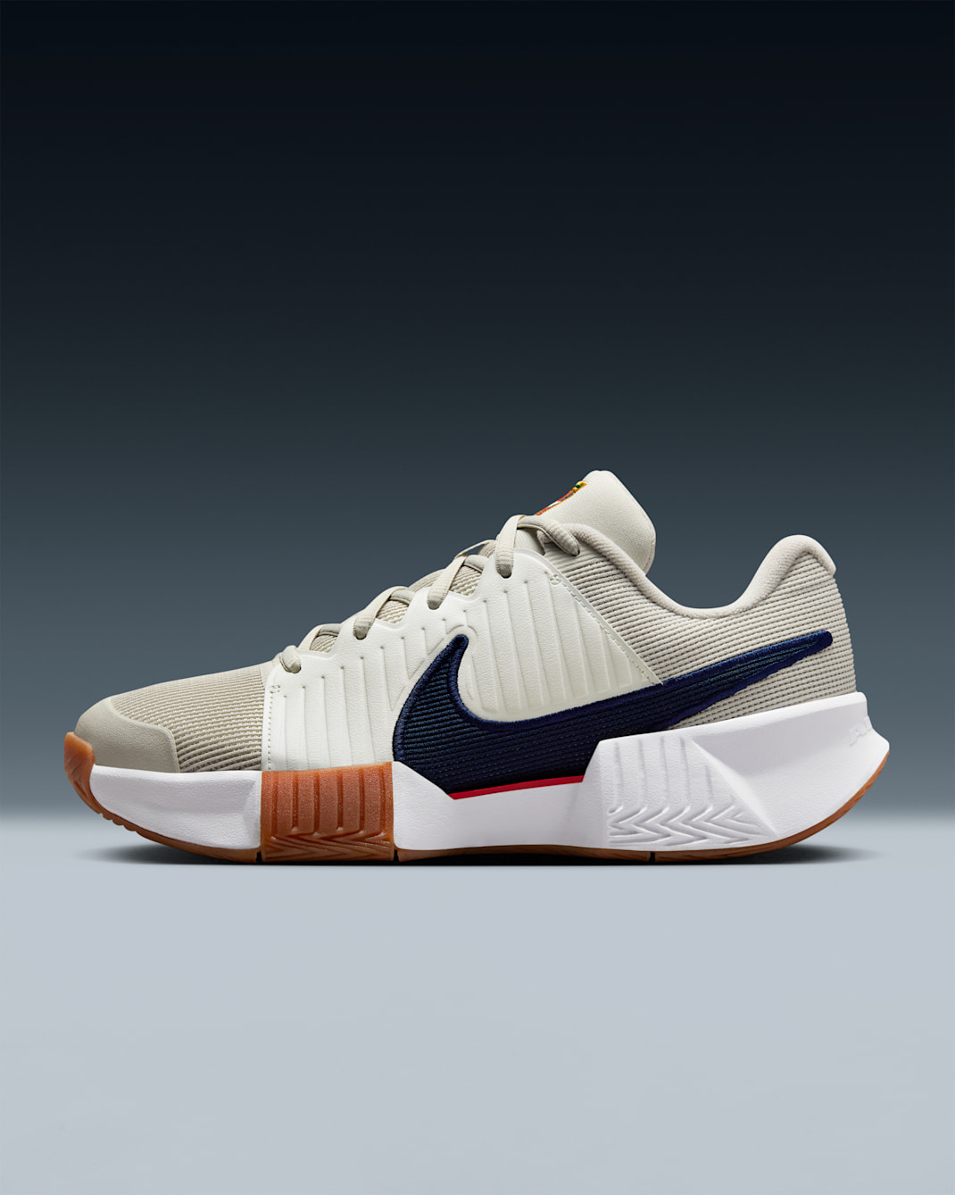 Nike GP Challenge Pro Women's Hard Court Tennis Shoes - Light Bone/Summit White/White/Binary Blue