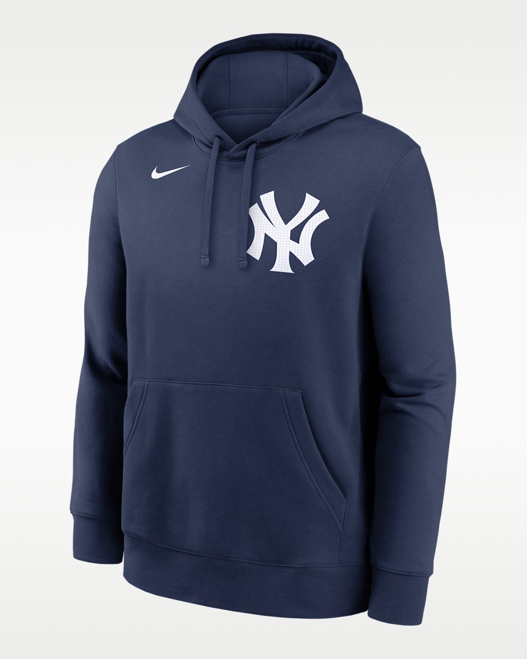 Sudadera con gorro sin cierre Nike de la MLB para hombre Giancarlo Stanton New York Yankees Club - Azul marino
