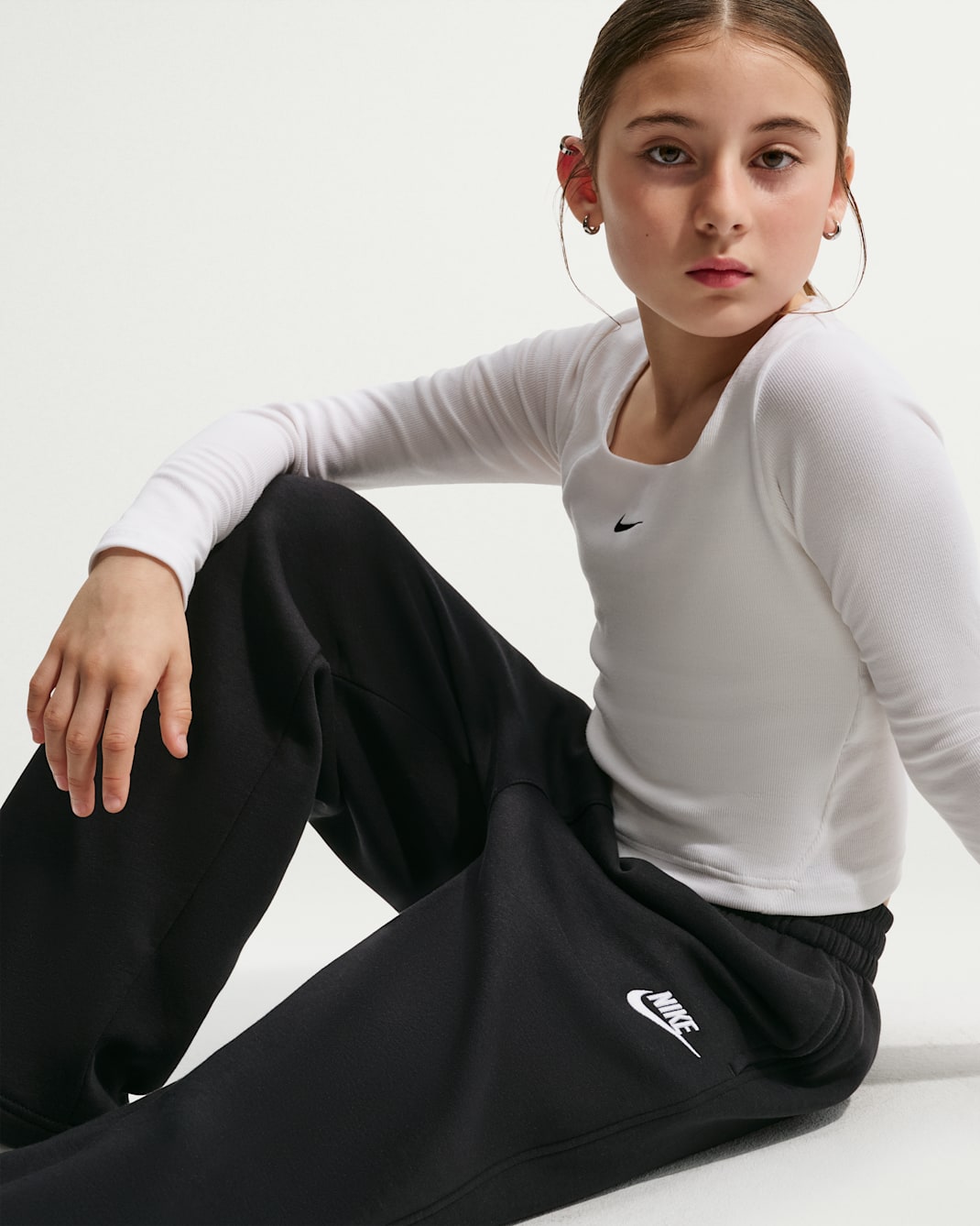 Nike Sportswear Kids' Loose Open-Hem Pants