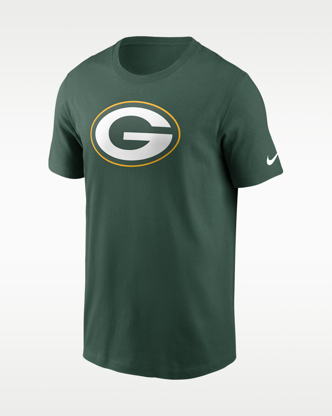 Playera Nike de la NFL para hombre Green Bay Packers Logo Essential - Abeto