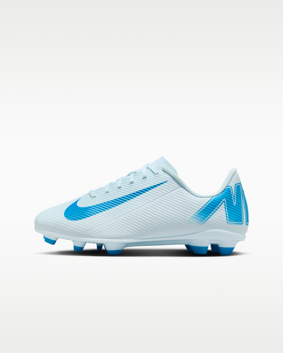 Nike Jr. Mercurial Vapor 16 Club Older/Younger Kids' Multi-Ground Low-Top Football Boot - Glacier Blue/Blue Orbit