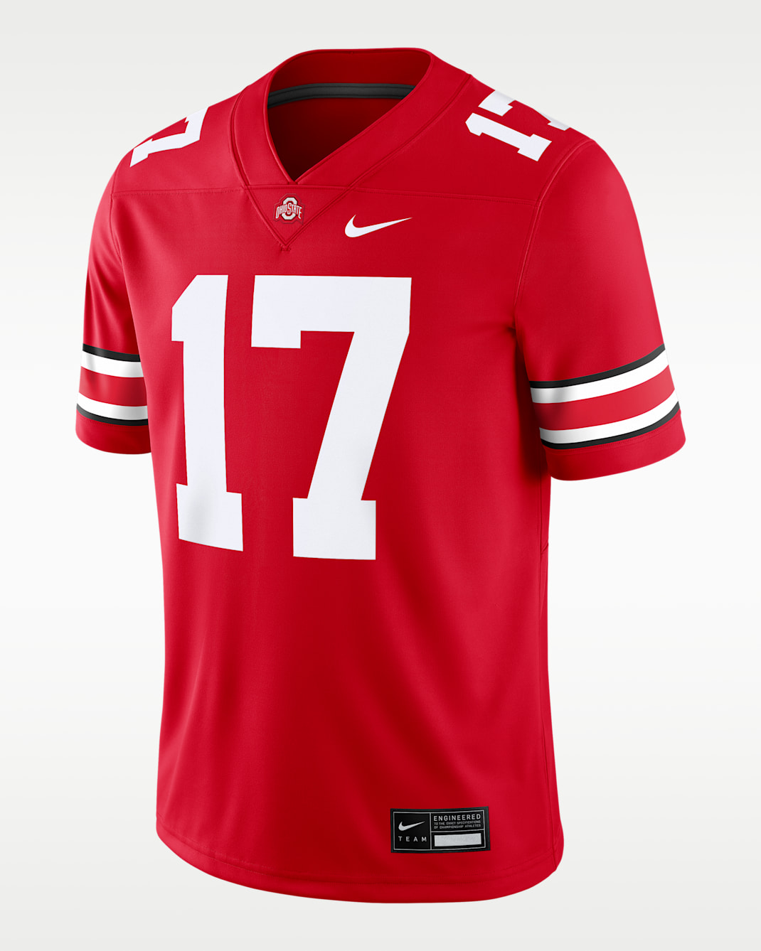 Carnell Tate Ohio State Buckeyes 2026 NFL First Draft Pick Men's Nike NFL Game Jersey - Red