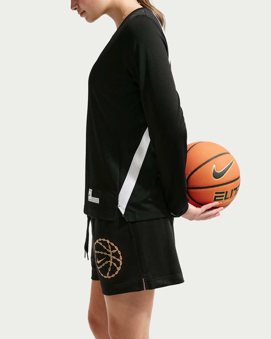 Nike Women's Dri-FIT Mesh Graphic Basketball Shorts