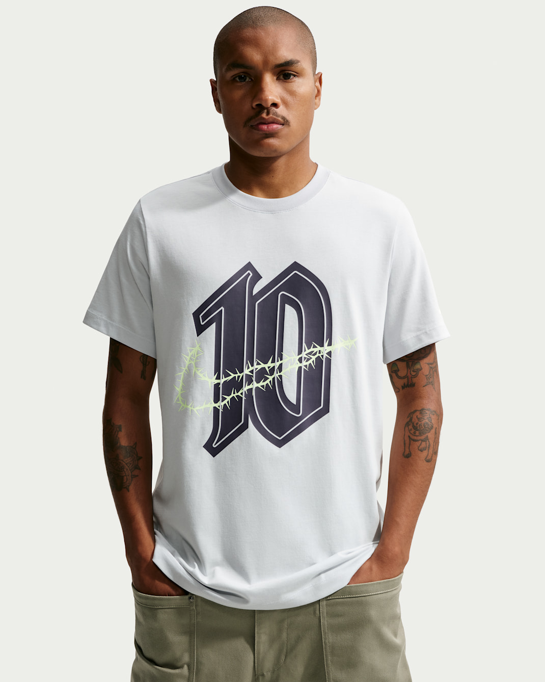 Playera para hombre Nike Sportswear - Platino puro