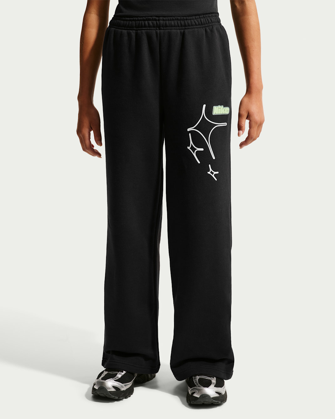 Nike Sportswear Studio Big Kids' (Girls') Open-Hem Pants