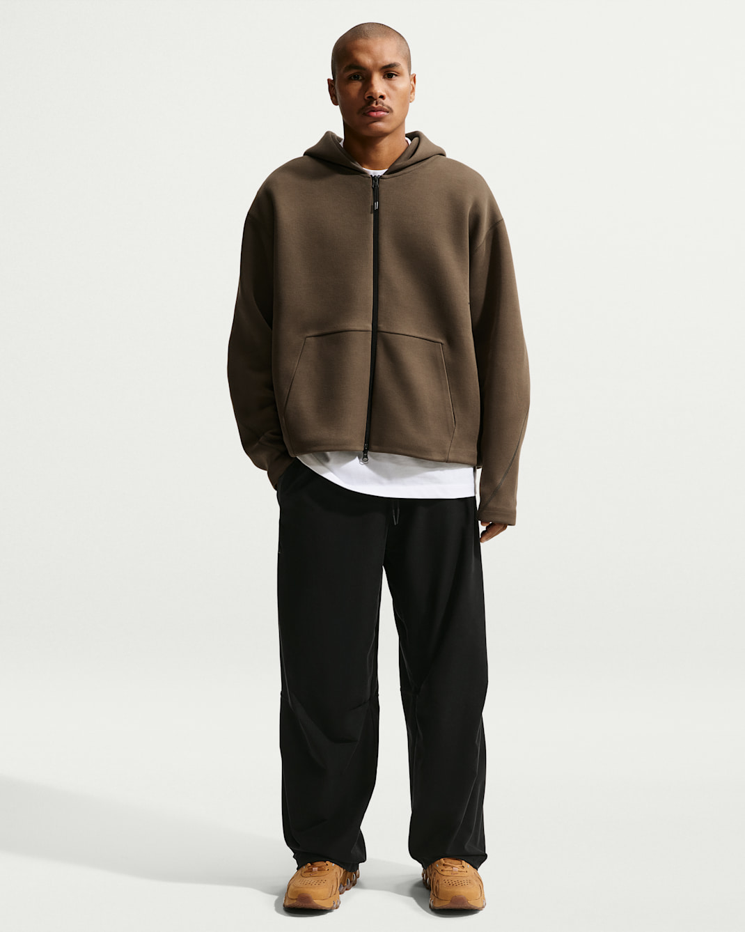 Nike Tech Men's Dri-FIT Shori-Knit Trousers - Black/Black