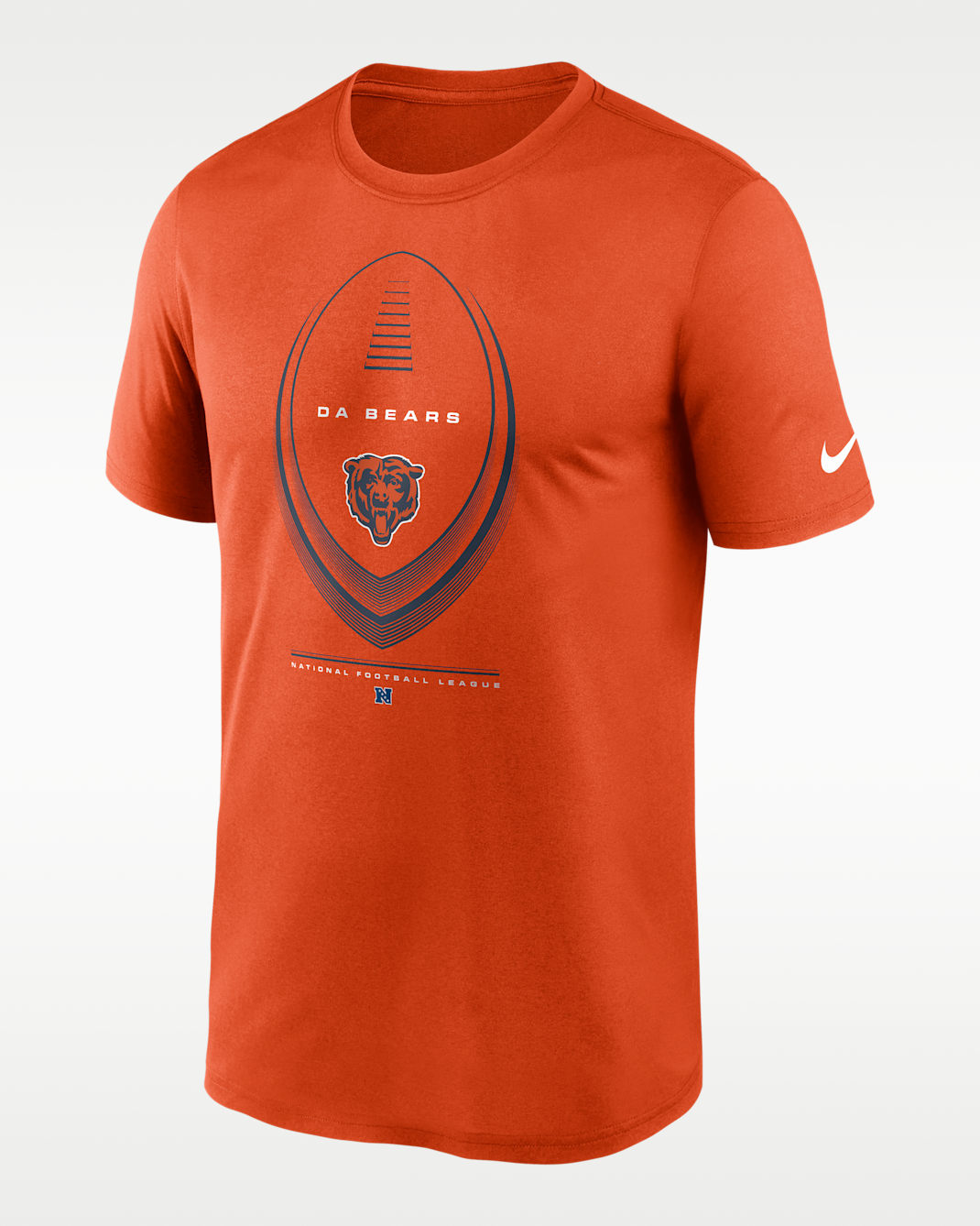 Playera Nike Dri-FIT de la NFL para hombre Chicago Bears Legend Icon - Naranja