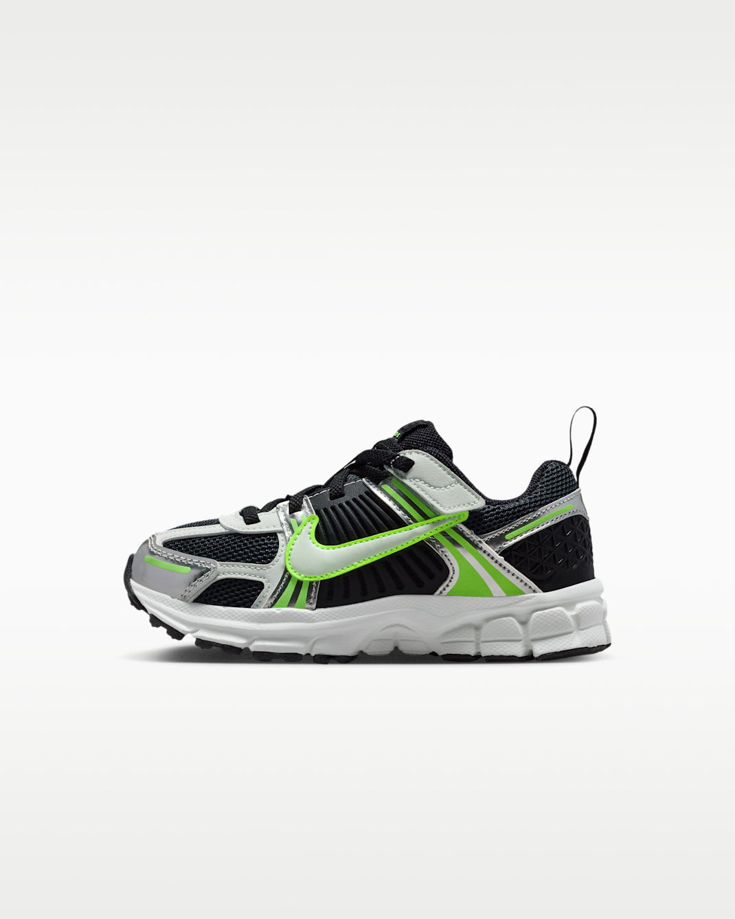 Nike Vomero 5 Little Kids' Shoes with Reflective Accents - Black/Volt Ice/Anthracite/Barely Green