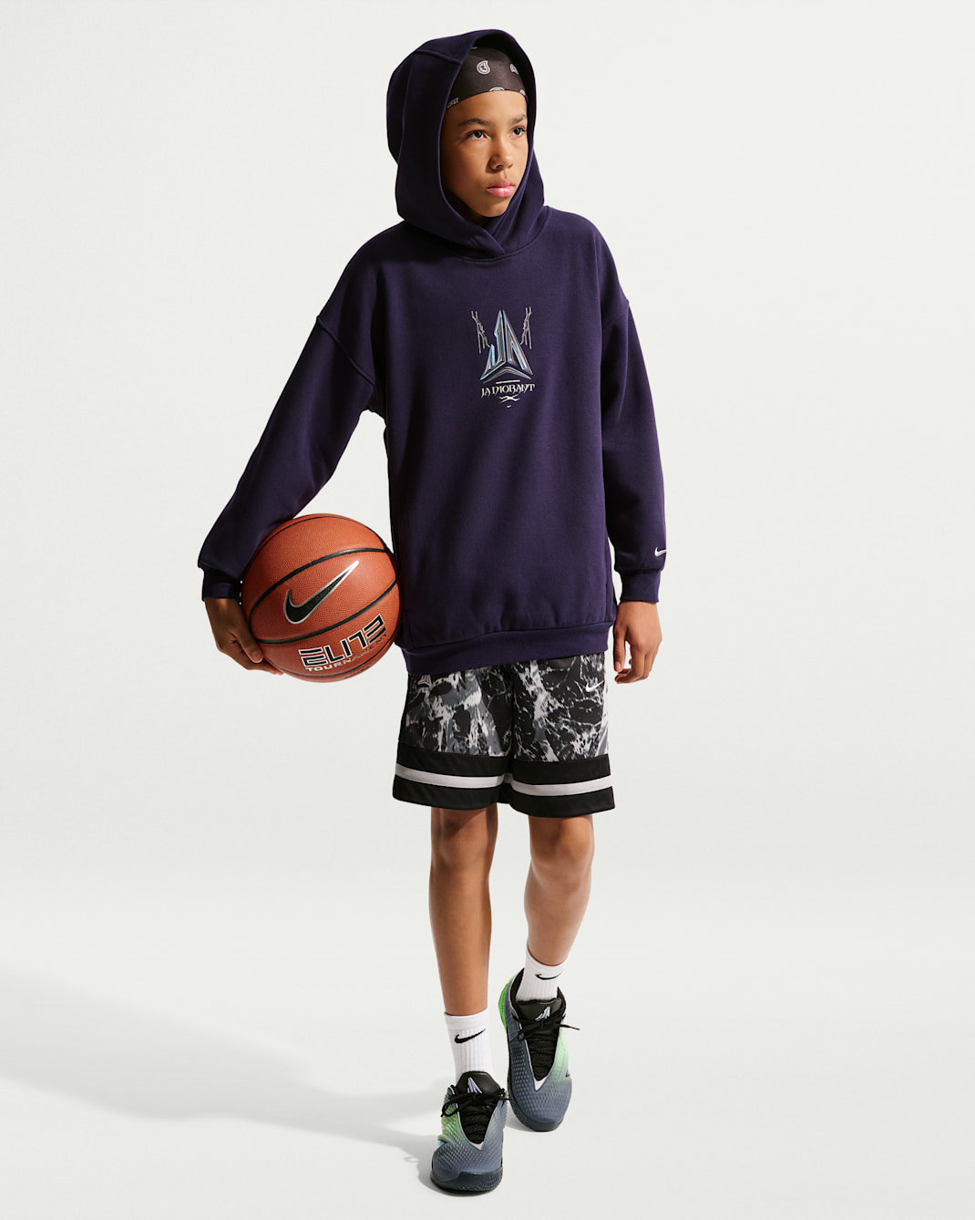 Ja Big Kids' Club Fleece Oversized Hoodie
