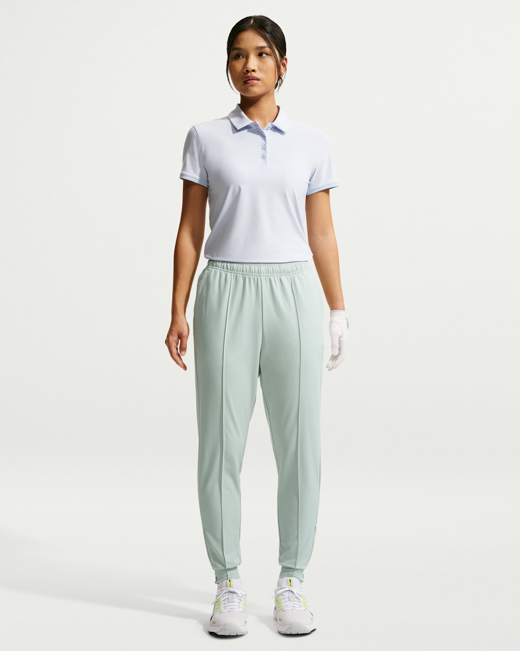 Nike Golf Club Women's Dri-FIT Golf Joggers - Light Silver/Black