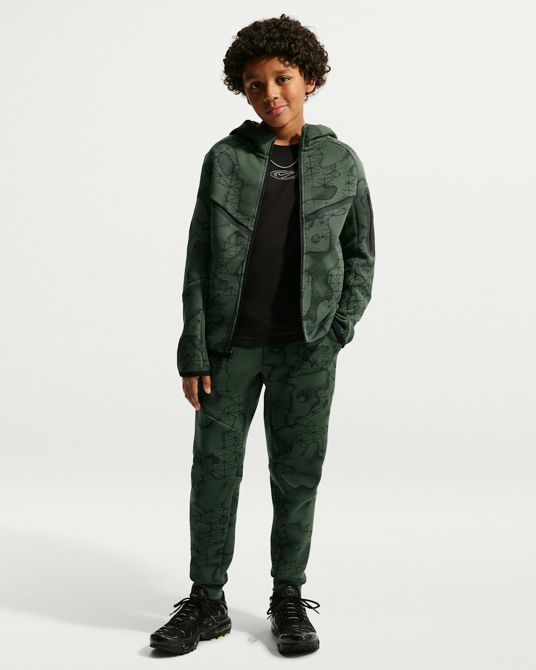 Nike Tech Fleece Big Kids' (Boys') Full-Zip Hoodie