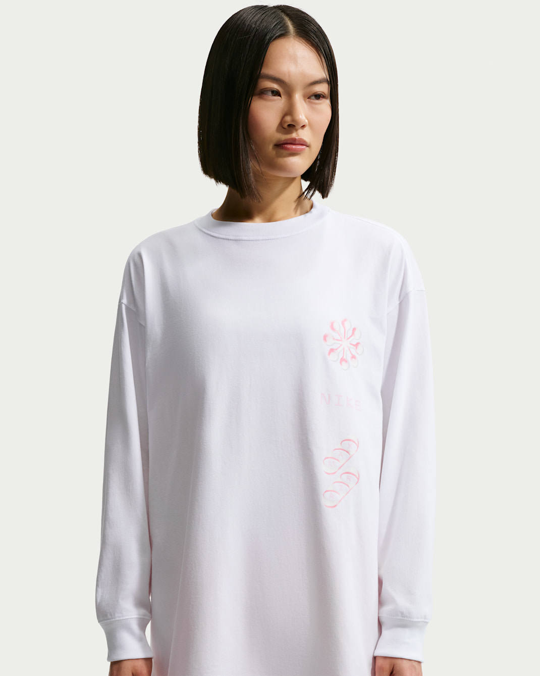 Nike Sportswear Women's Long-Sleeve T-Shirt - White