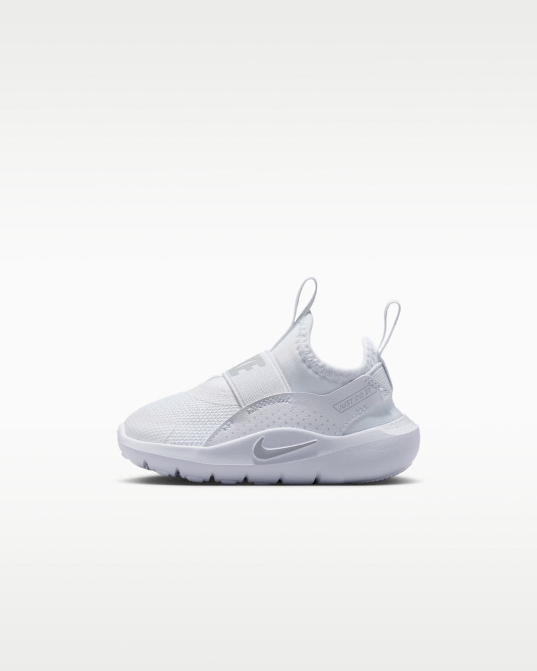 Nike Flex Runner 4 Schuh (Babys und Kleinkinder) - Weiß/Weiß/Platinum Tint