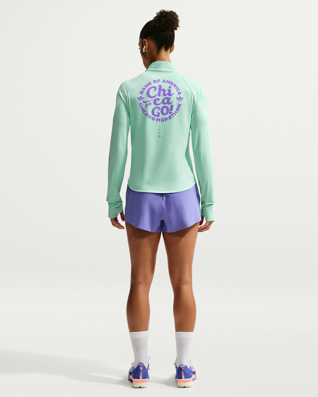 Nike Swift Women's Dri-FIT UV Protection 1/2-Zip Running Top