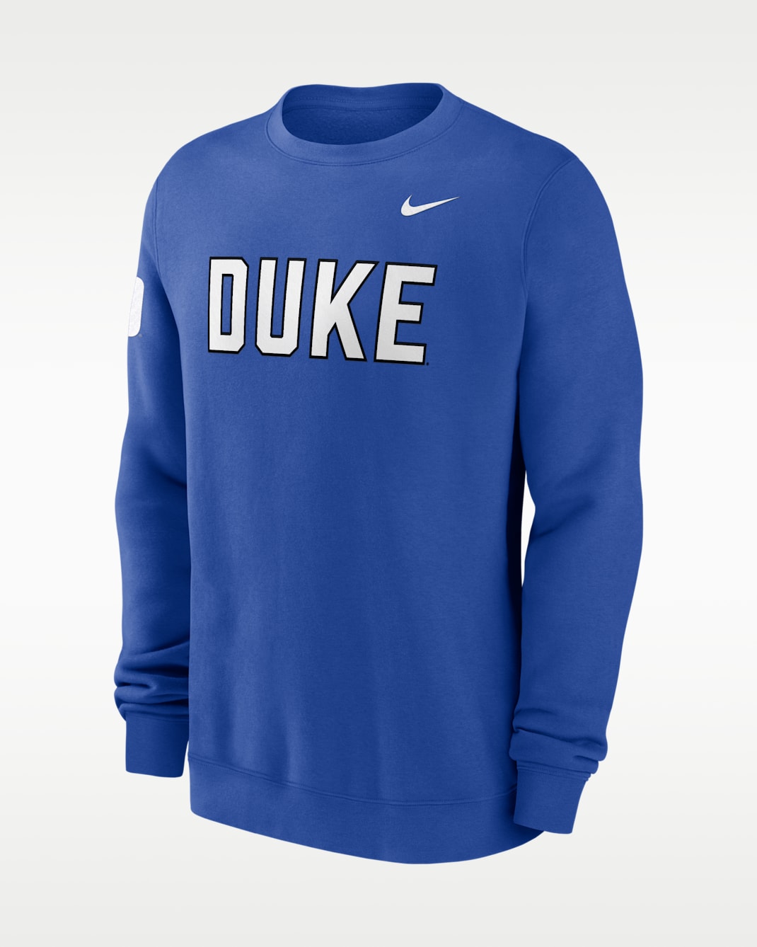 Duke Sideline Club Men's Nike College Pullover Crew - Game Royal