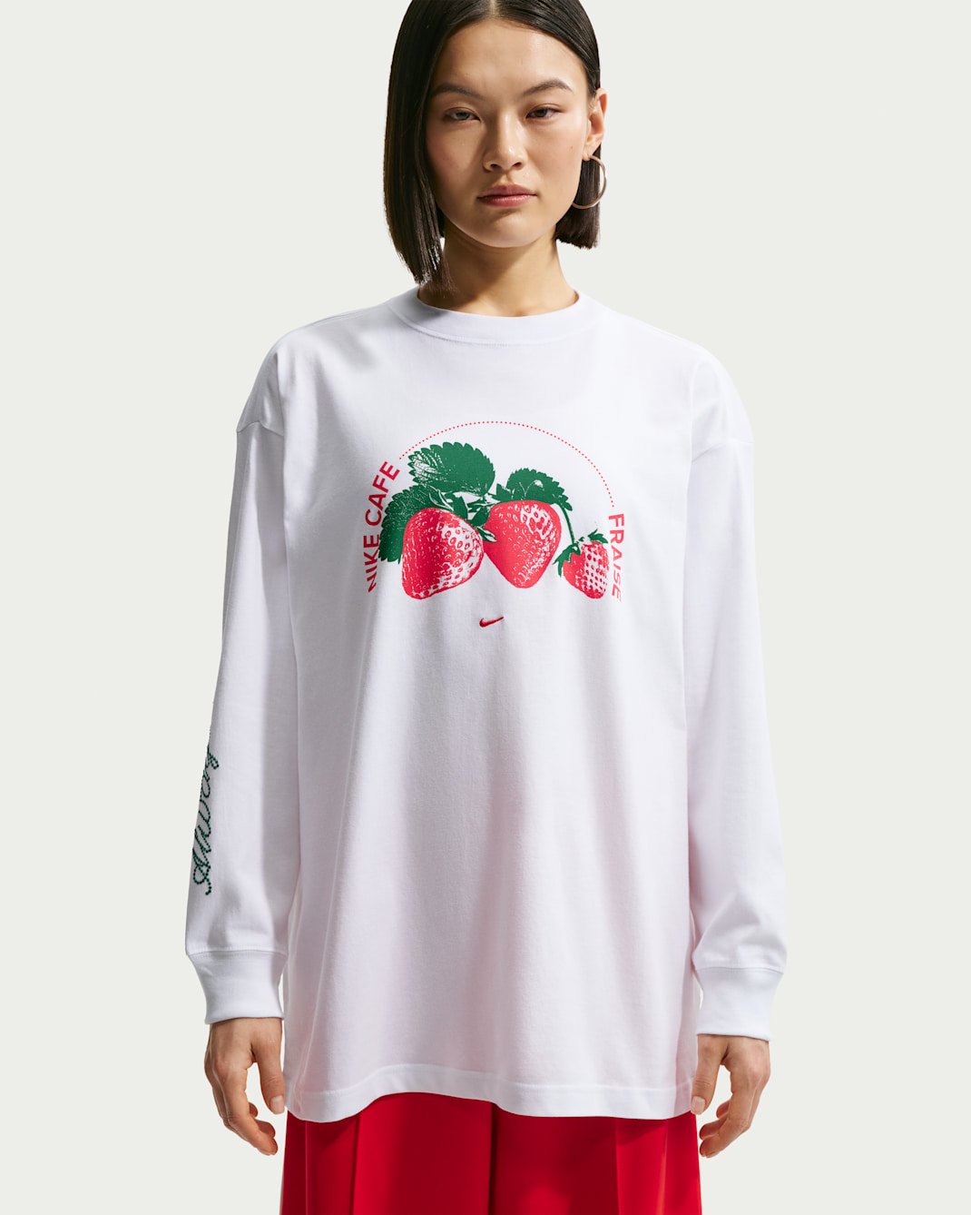 Nike Sportswear Women's Long-Sleeve T-Shirt - White