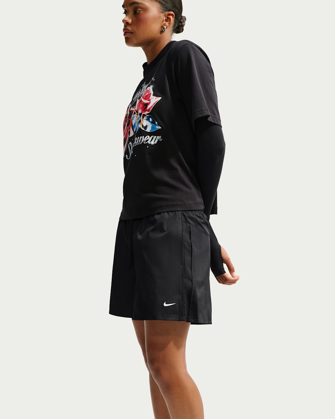 Nike Sportswear Women's Loose Mid-Rise Shorts