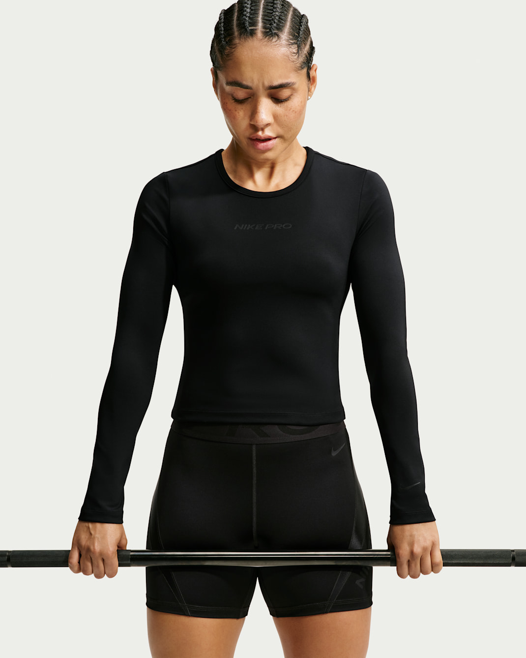 Nike Pro Sculpt Women's Dri-FIT Long-Sleeve Top - Black/Black