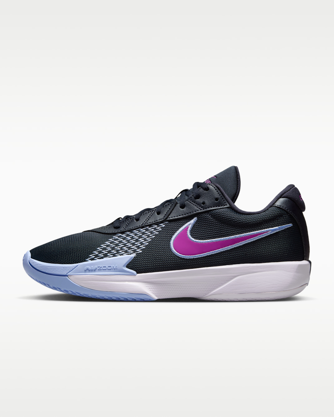 Nike G.T. Cut Academy EP Basketball Shoes - Dark Obsidian/Aluminum/Barely Grape/Vivid Purple
