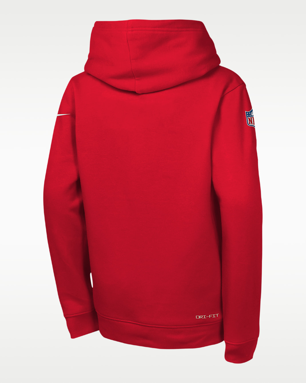 Kansas City Chiefs Sideline Big Kids' Nike Dri-FIT NFL Pullover Hoodie
