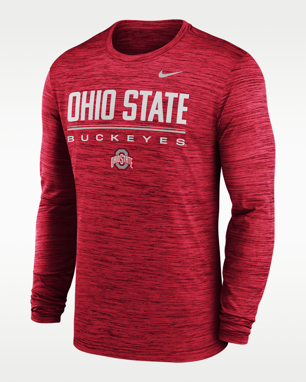 Ohio State Sideline Velocity Men's Nike Dri-FIT College T-Shirt - Red