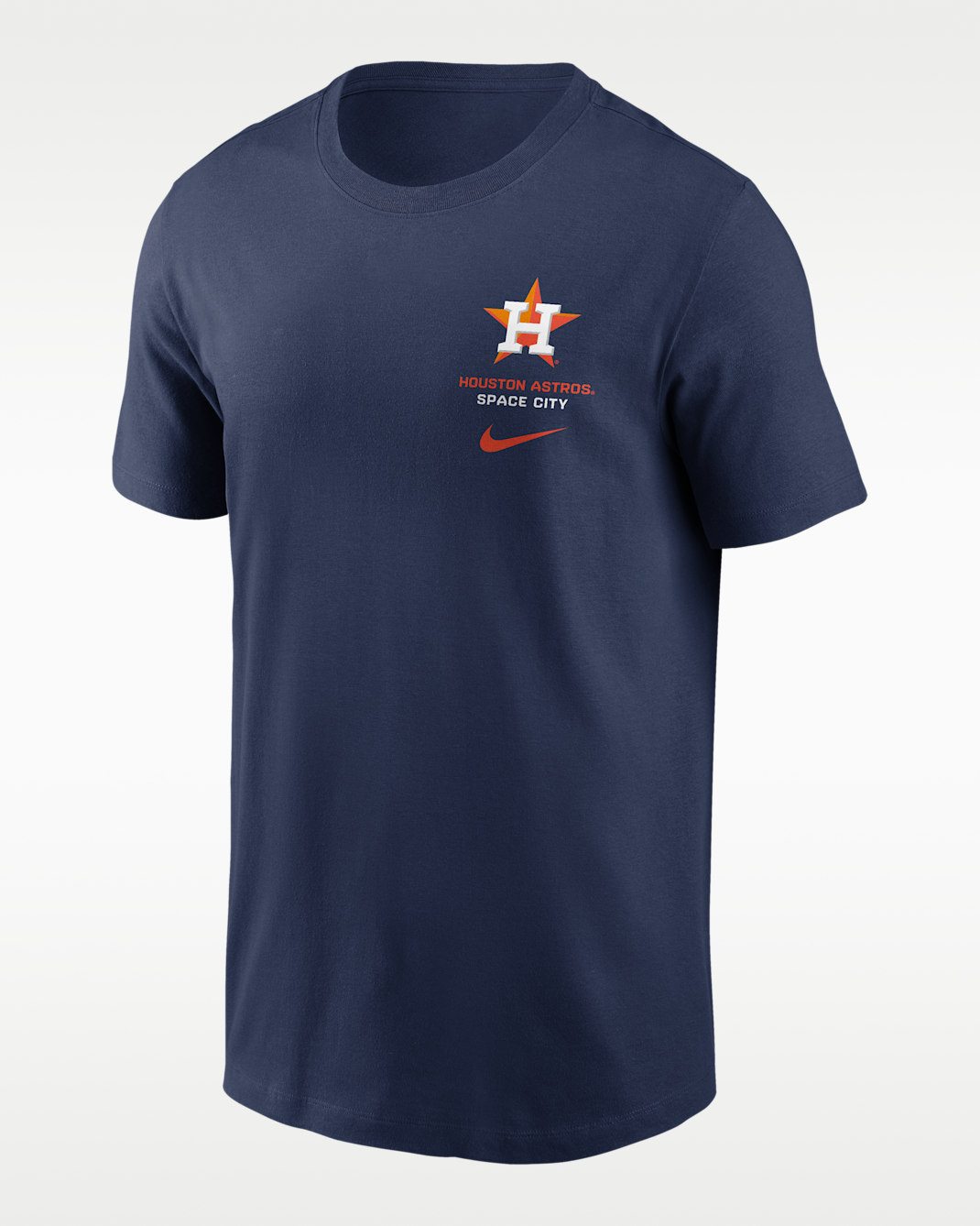 Houston Astros 2-Hit Men's Nike MLB T-Shirt - Navy