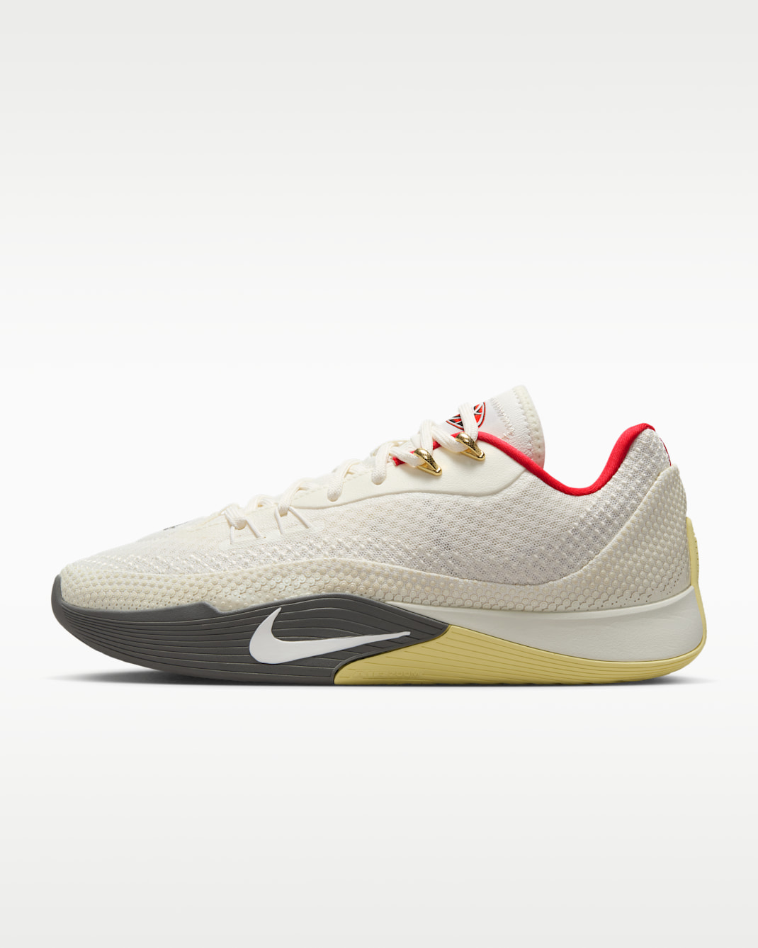 Nike S.T. Flare EP Basketball Shoes - Soft Pearl/Midnight Fog/Pale Yellow/Sail