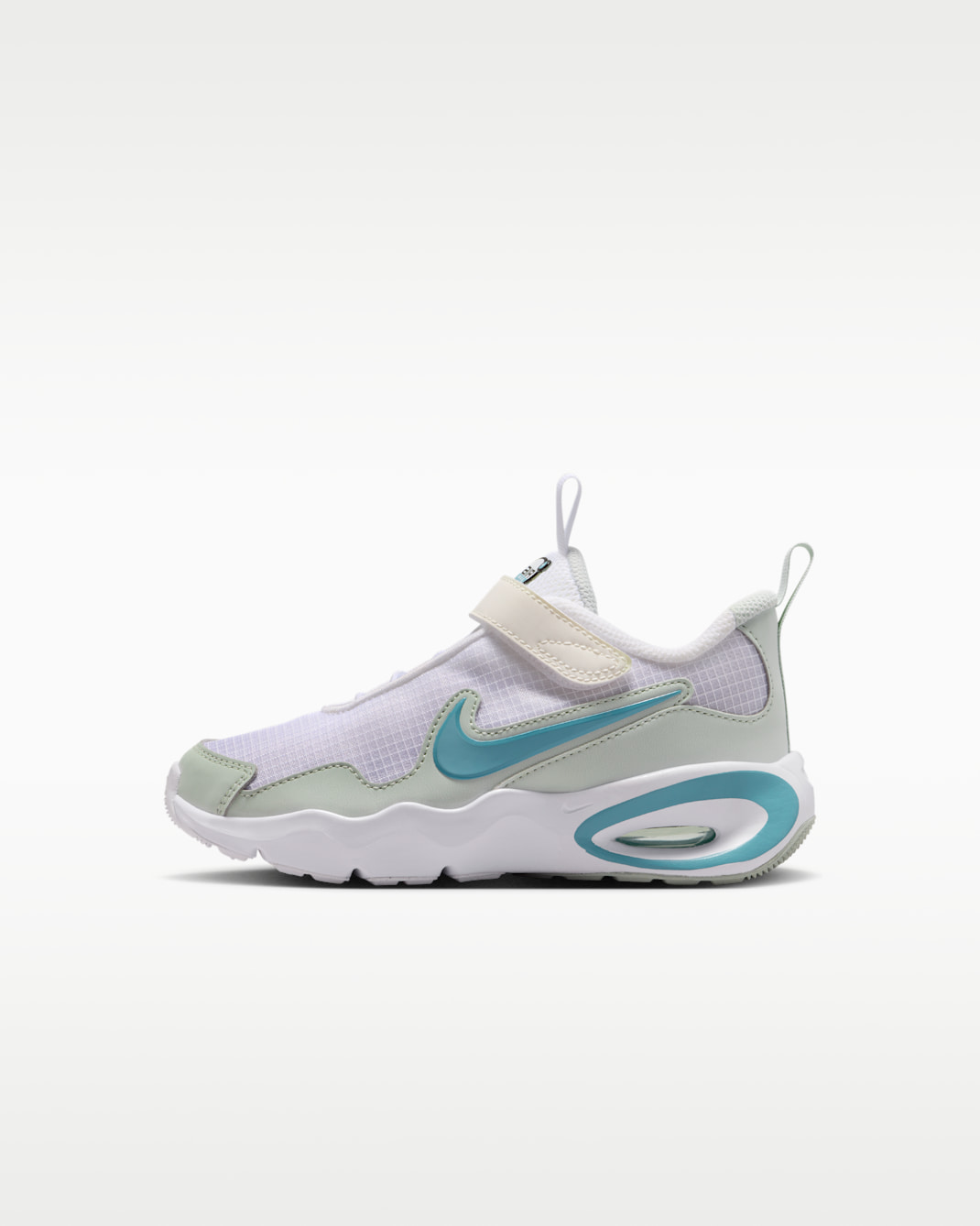 Buty dla małych dzieci Nike Air Max Nova - Biel/Light Silver/Mint Foam/Denim Turquoise