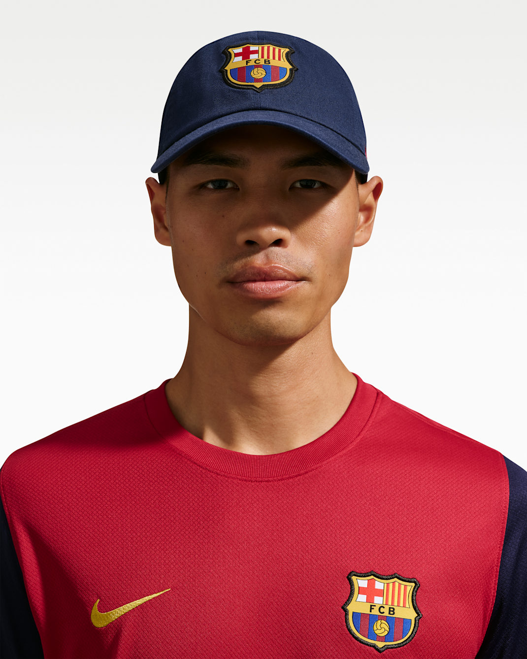 Gorra de futbol Nike FC Barcelona Club - Azul marino universitario