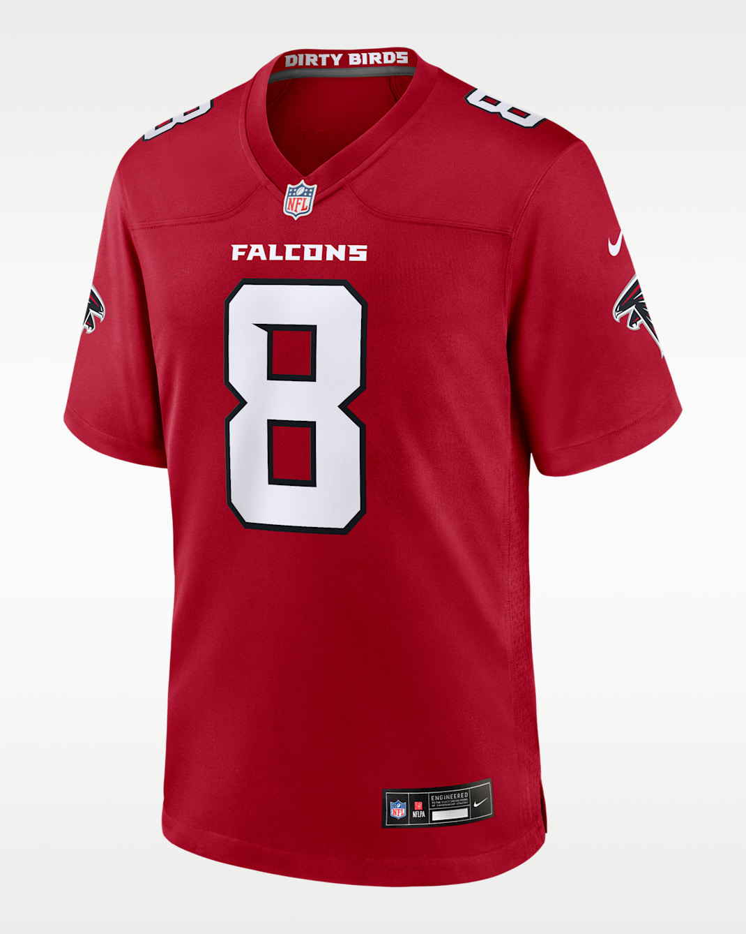 Kyle Pitts Sr. Atlanta Falcons Men's Nike NFL Game Jersey - Red