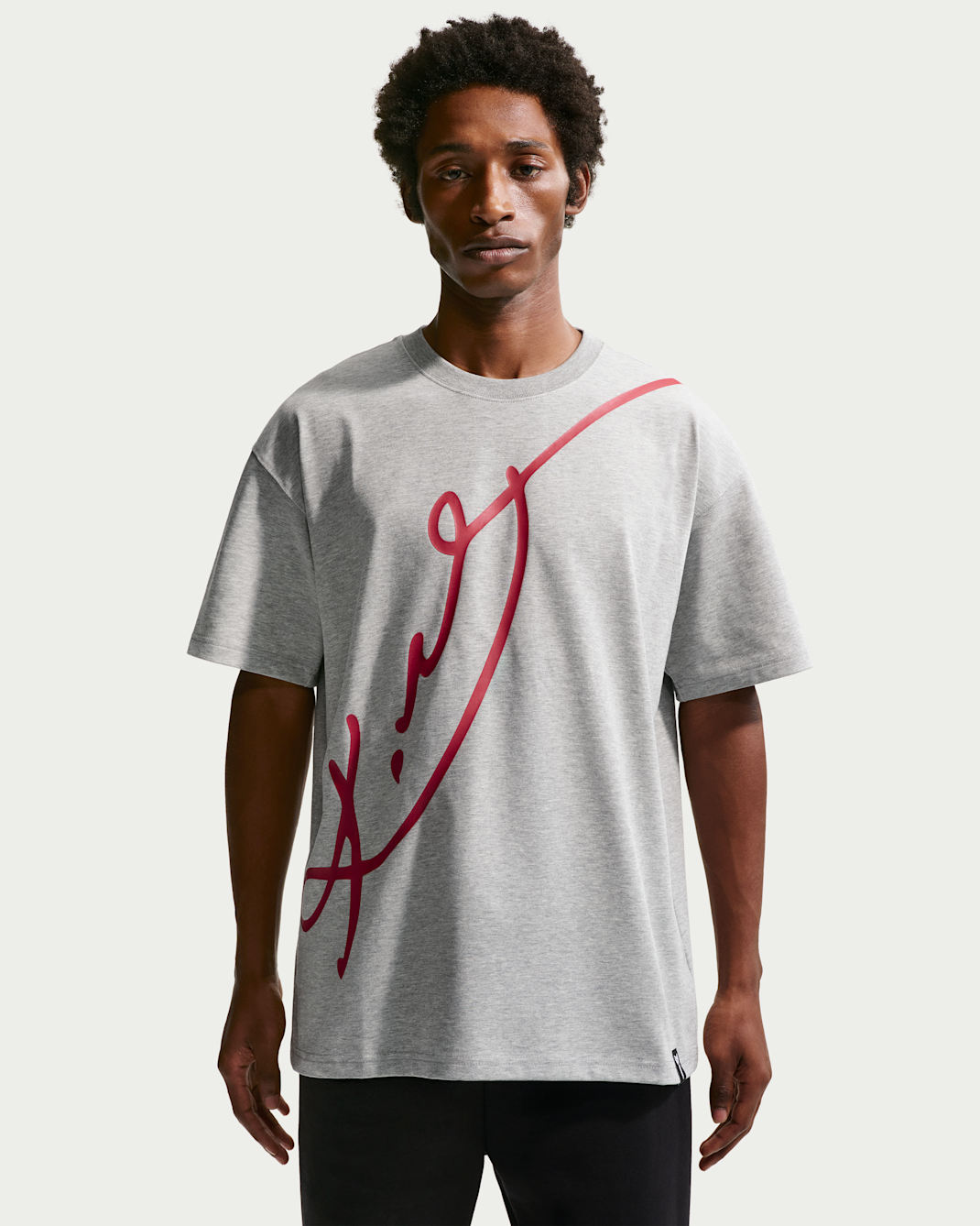 Playera de básquetbol Dri-FIT para hombre Kobe - Gris oscuro jaspeado