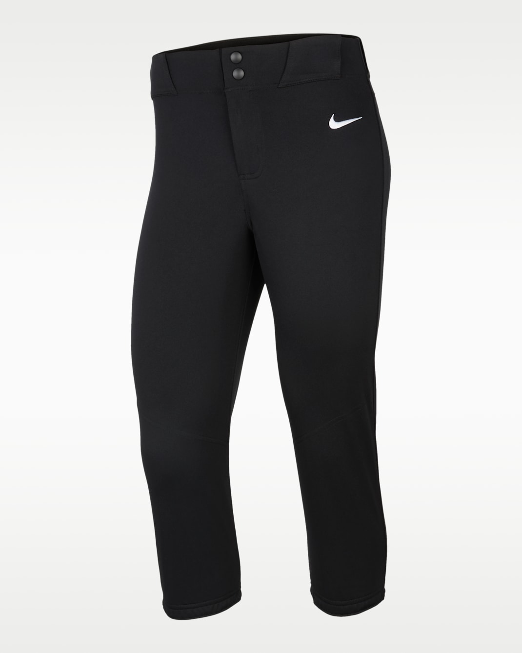 Pants de sóftbol para mujer Nike Vapor Select 2 - Negro/Blanco