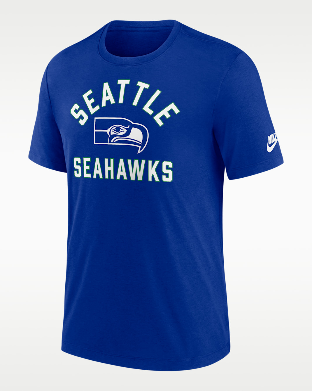Playera Nike de la NFL para hombre Seattle Seahawks Favorable Timeline - Royal