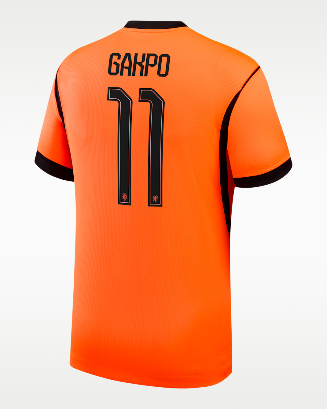 Cody Gakpo Netherlands National Team 2026 Stadium Home Men's Nike Dri-FIT Soccer Jersey - Orange