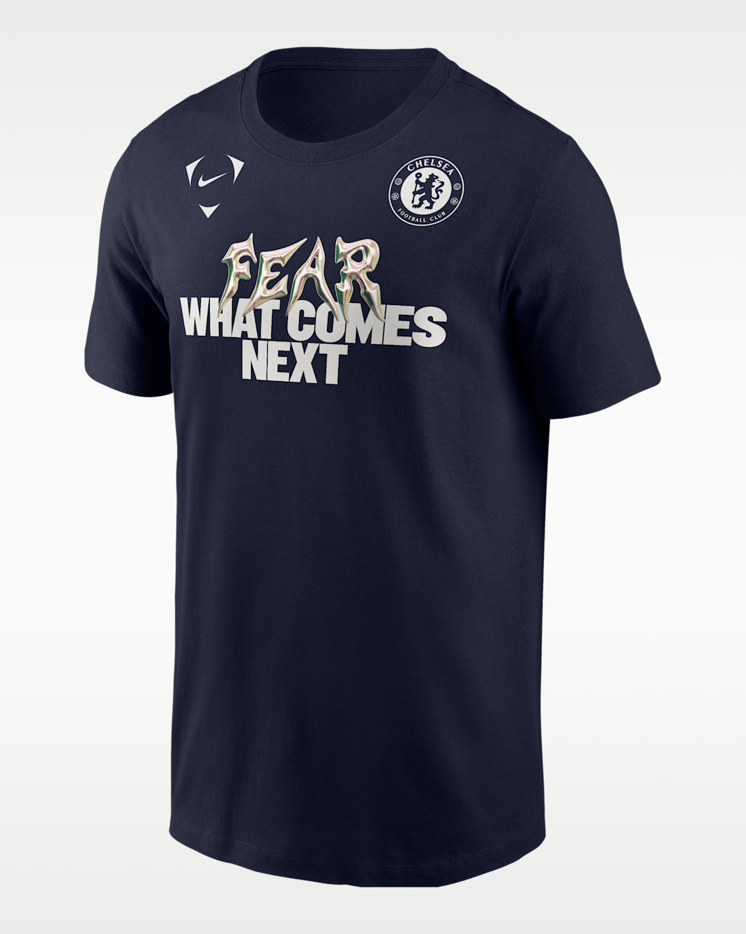 Playera de fútbol Nike para hombre Chelsea FC - Azul marino